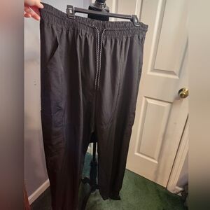 Stretchtech Size XL Quickdry Black Cargo Jogger Pants